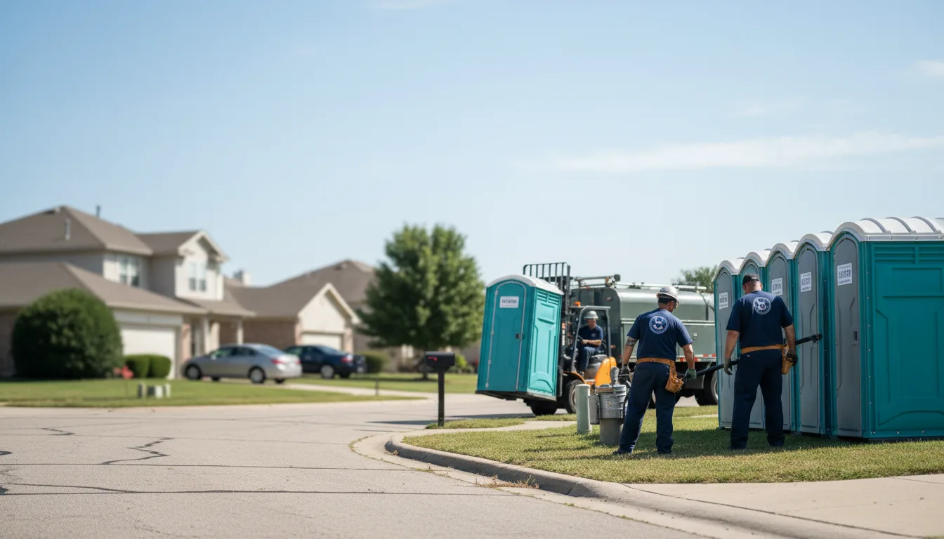 Porta Potty Rental in Rising Sun, IN near me